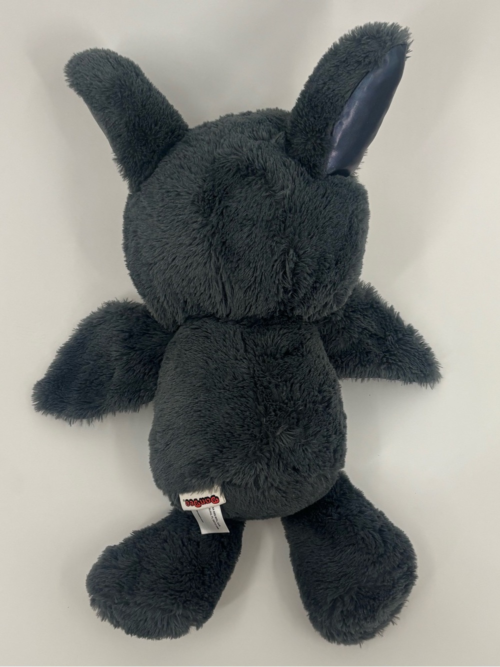 DanDee Plush Bat Stuffed Animal - Dark Gray Soft Toy - Picture 2 of 6